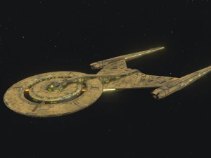 48USS디스커버리 3D 모델