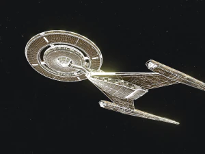 48USS디스커버리 3D 모델