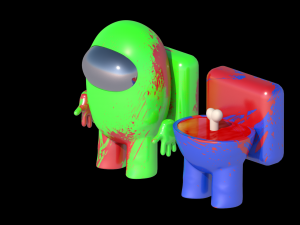 among us 3D Model