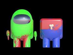 among us 3D Модель