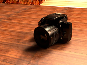 cam&eacute;ra Modèle 3D