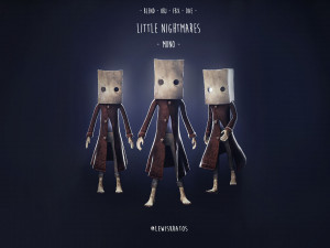 Little nightmares mono 3D 모델