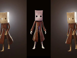 Little nightmares mono 3D Model