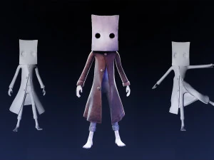 Little nightmares mono 3D Model