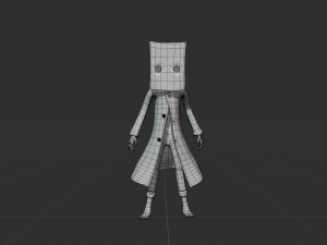 Little nightmares mono 3D-Modell