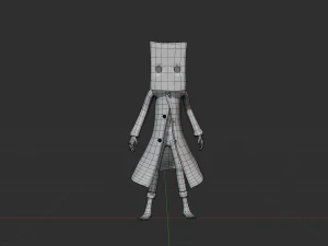 Little nightmares mono 3D Model