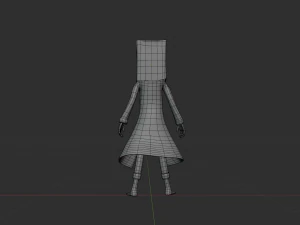 Little nightmares mono 3D Model