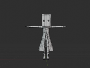 Little nightmares mono 3D-Modell