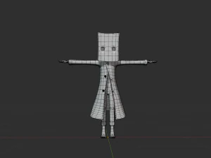 Little nightmares mono 3D Model