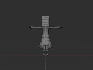 Little nightmares mono 3D Model