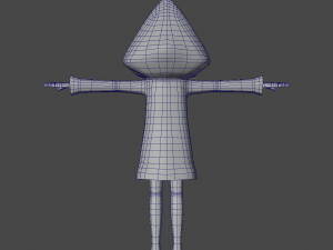 Little nightmares six Model 3D