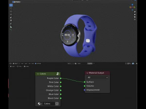 Smart Watch 3D Model