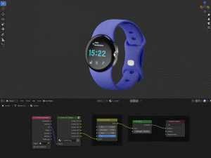 Smart Watch 3D Model