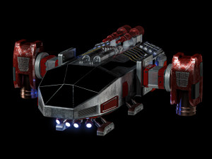 Alpha-V1 Spacecraft 3D Model