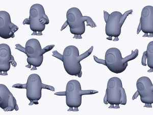 FallGuys 3D Model
