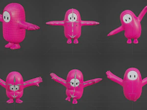 FallGuys 3D Model