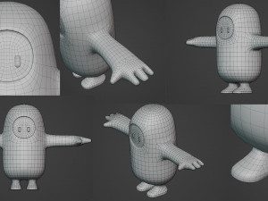 FallGuys Modèle 3D