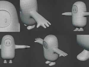 FallGuys 3D Model
