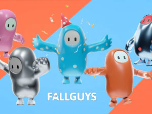 FallGuys 3D Модель
