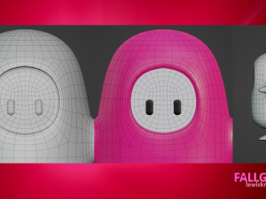 FallGuys Modèle 3D