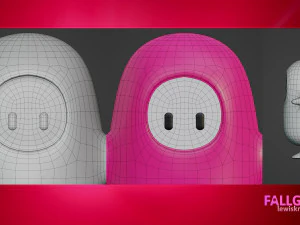 FallGuys 3D Model
