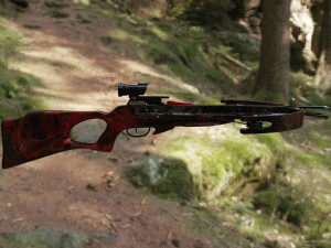 ballesta militar military crossbow Model 3D