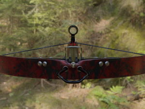 ballesta militar military crossbow Model 3D