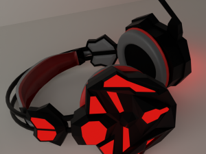 gamer headset audfonos gamer Modèle 3D