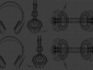 gamer headset audfonos gamer Modèle 3D