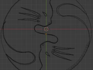 ying yang cat 3D Model