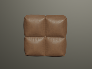 pouf 3D-Modell