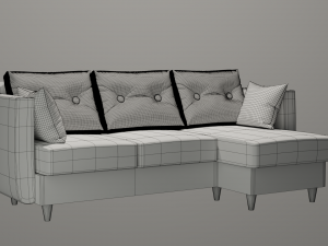 sofa Modelo 3D