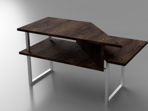 minimalist table Modèle 3D