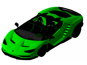 lambo centenario 2017 3D Model