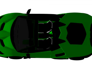lambo centenario 2017 3D Model