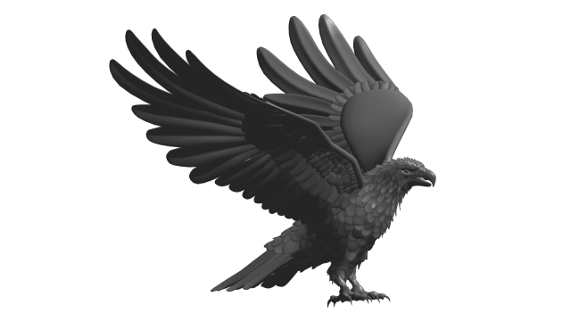 amazing eagle Modèle 3D .c4d .max .obj .3ds .fbx .stl .blend 