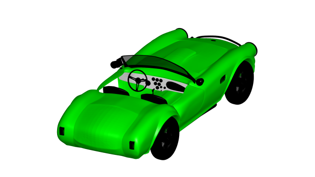 ac cobra 3D Model .c4d .max .obj .3ds .fbx .stl .blend 