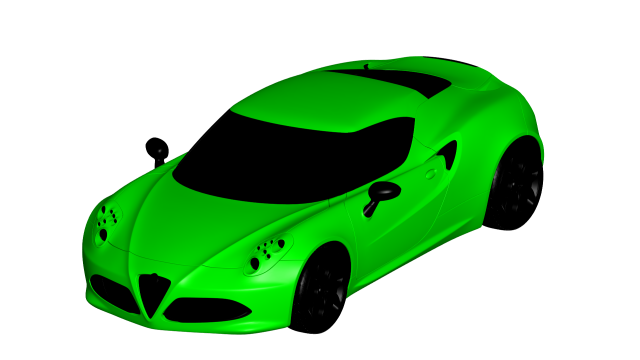 alfa romeo 4c Modèle 3D .c4d .max .obj .3ds .fbx .stl .blend 