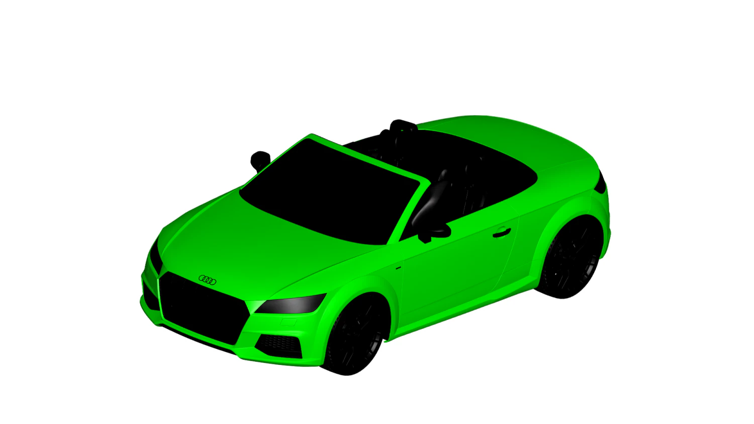 audi tt 3D Model .c4d .max .obj .3ds .fbx .stl .blend 