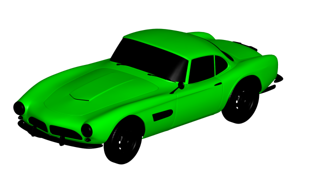 bmvv coupe 1959 Modello 3D .c4d .max .obj .3ds .fbx .stl .blend 