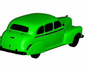 cadillac fleetwoo 1941 Modèle 3D