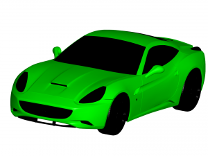 ferrari california 3Dモデル