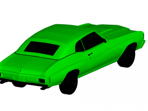 chevrolet chevelle ss 1971 3D Model