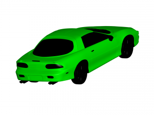 chevrolet camaro coupe Modello 3D