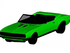 chevrolet camaro ss Modello 3D