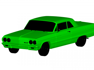 chevrolet impala ss 1964 Model 3D