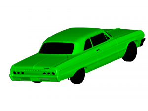 chevrolet impala ss 1964 Model 3D
