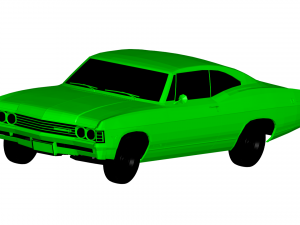 chevy impala Modèle 3D