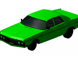 dodge polara 1970 3D Model