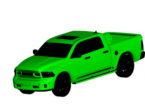 dodge ram 2015 3D Model